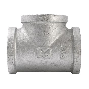 Anvil/Mueller Malleable Tee, Galvanized - 2"