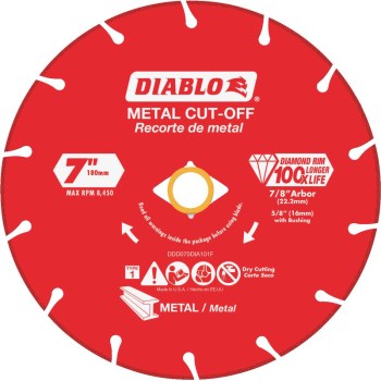 7" Diameter Cut Disc