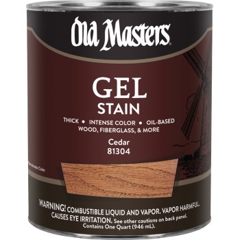 Gel Stain, Cedar ~ Quart 
