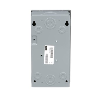 Square D Homeline 70A Surface Mount Load Center - 2-Space