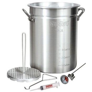 Bayou Classics 3025 Aluminum Turkey Fryer, 30 Quart 