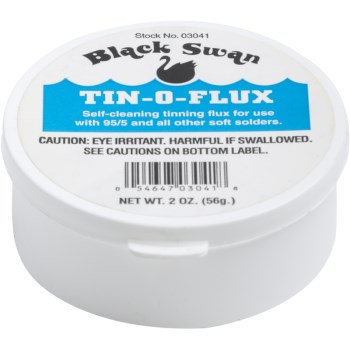 Black Swan Mfg 03041 2 Oz Tin-O-Flux Paste