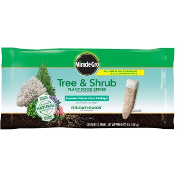 Miracle-Gro Tree & Shrub Fertilizer Spikes - 12pk
