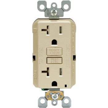 Leviton R01-GFTR2-KI Ivory 20a Gfci