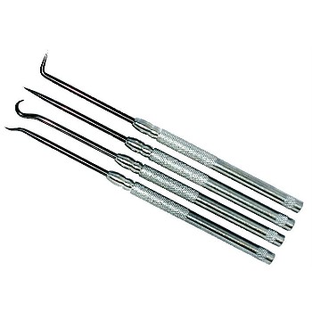 Steel Picks - Tempered Steel,  Set of 4 picks