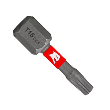 Torx Drive Bit  T15   1"   5pk