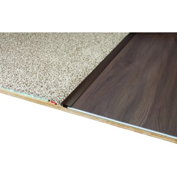 Cinch Floor Reducer with SnapTrack, Forest Brown - 72"