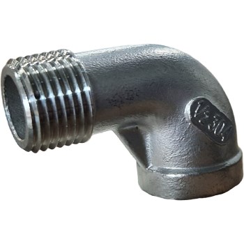 Anderson Metals Stainless Steel Street Elbow - 1/2"