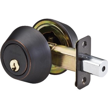 MasterLock DSO0712P Double Cylinder Deadbolt,  Aged Bronze Finish  