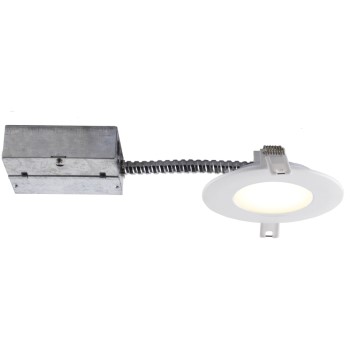 Bazz Inc SLMRD4W Slmd4w 3-7/8in. Slim Rec Light