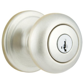 Kwikset 97402-736 Juno Entry Lock with SmartKey ~ Satin Nickel