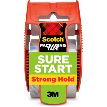 Scotch Sure Start Packing Tape - 1.88" x 800"