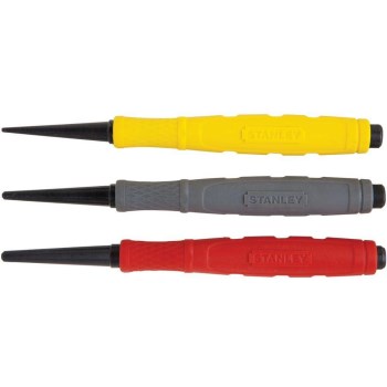 Stanley Cushion Grip Nail Set - 3-Piece