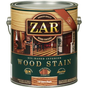 ZAR Oil-Based Interior  Wood Stain, Salem Maple ~ Gallon