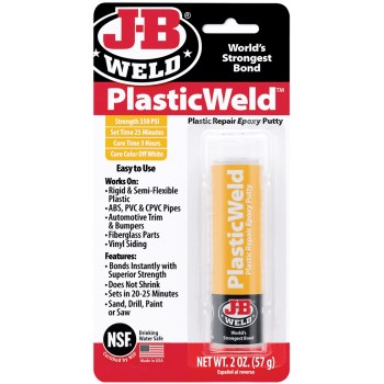 J-B Weld PlasticWeld Epoxy Putty - 2 oz