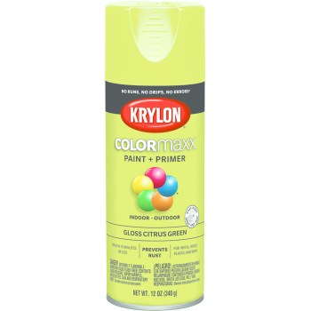 Krylon K05512007 5512 Sp Gl Citrus Green Paint