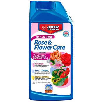 Bayer Advanced 701260b All-in-one Rose & Flower Care ~ 32 Ounce