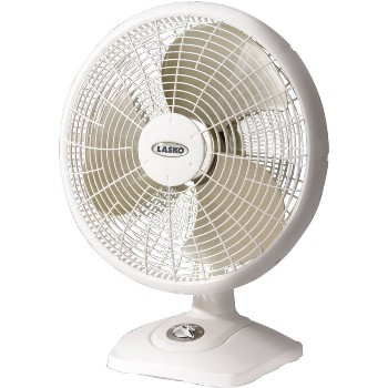 Lasko 2506 Table Fan, Oscillating ~ 3 Speed