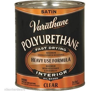 Varathane Interior Polyurethane, Satin - Quart
