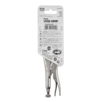 Irwin Curved Jaw Locking Pliers with Wire Cutter - 5"