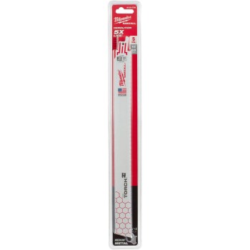Milwaukee Torch Sawzall Blade 5pk - 12", 18 TPI