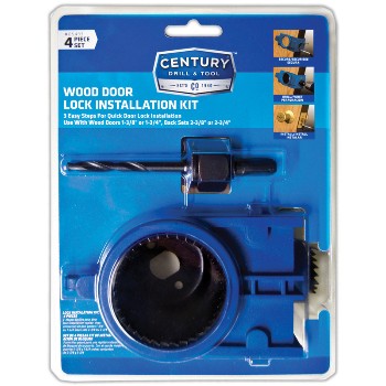 UPC 081838054939 product image for Century Drill & Tool   05493 4pc Wd Lock Install Kit | upcitemdb.com