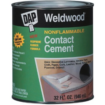 Contact Cement, Non-flammable - 1 Quart