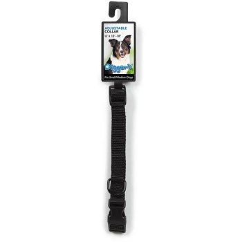 Boss Pet 2958003 1x18-26 Black Adj Collar