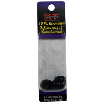 10 Piece 1/4" O Rings