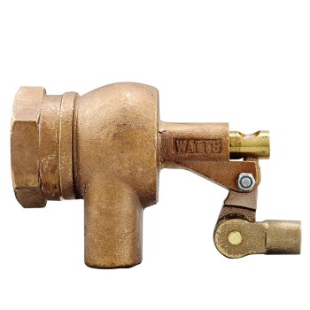 Flippen Heavy Duty FIP Inlet Bronze Float Valve, 1500 1-1/2"