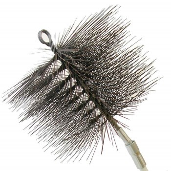 Rutland 16408 8in. Round Chimney Brush