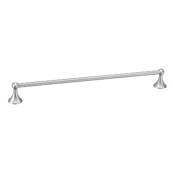 Hardware House  108812 Towel Bar, 24" - Satin Nickel 