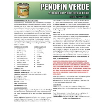 Penofin Verde Penetrating Oil, Ash - Quart