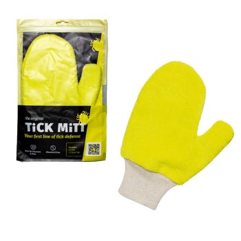 Tick Mitt Tick Removal Glove  Yellow
