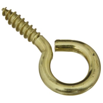  Solid Brass Screw Eye ~ 1-5/8 inch