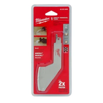 Grout Removal Tool for Recip Saws