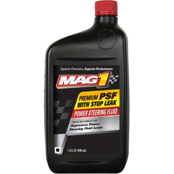 MAG 1 Premium Power Steering Fluid w/Stop Leak ~ Quart