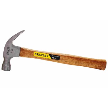 Wood Handle Curved Claw Hammer ~ 13 oz