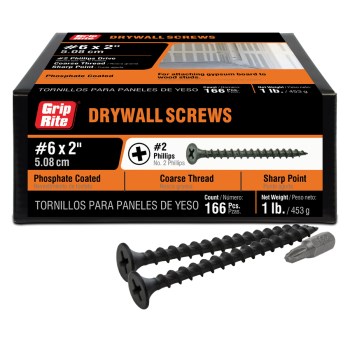 Prime Source #6 x 2" Coarse Thread Drywall Screw (1 lb)