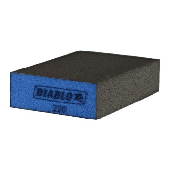 Diablo Flat Edge Sanding Sponge, 220 Grit