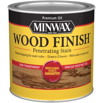 Minwax 22330 Penetrating Wood Stain, English Chestnut ~ 1/2 Pint