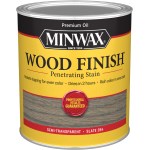 Minwax Semi-Transparent Wood Stain, Slate - Qt