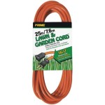 16/2 Extension Cord, Orange - 25 Ft