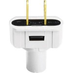 Vinyl Plug  Non-Polarized   White