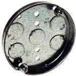 Round Ceiling Pan, 4 inch 1/2 inch Deep