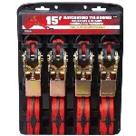 Ratcheting Tie-Downs - 1" x 15 Ft