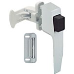 White Pushbutton Latch, Visual Pack 1326 