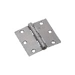 Non-Removable Pin Hinge, Plain Steel ~ 3 x 3"