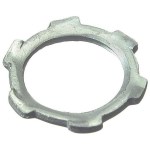 Halex Rigid Conduit Locknut, Steel - 1/2" (4pk)