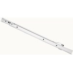 Euro Style Drawer Slide  White   18"